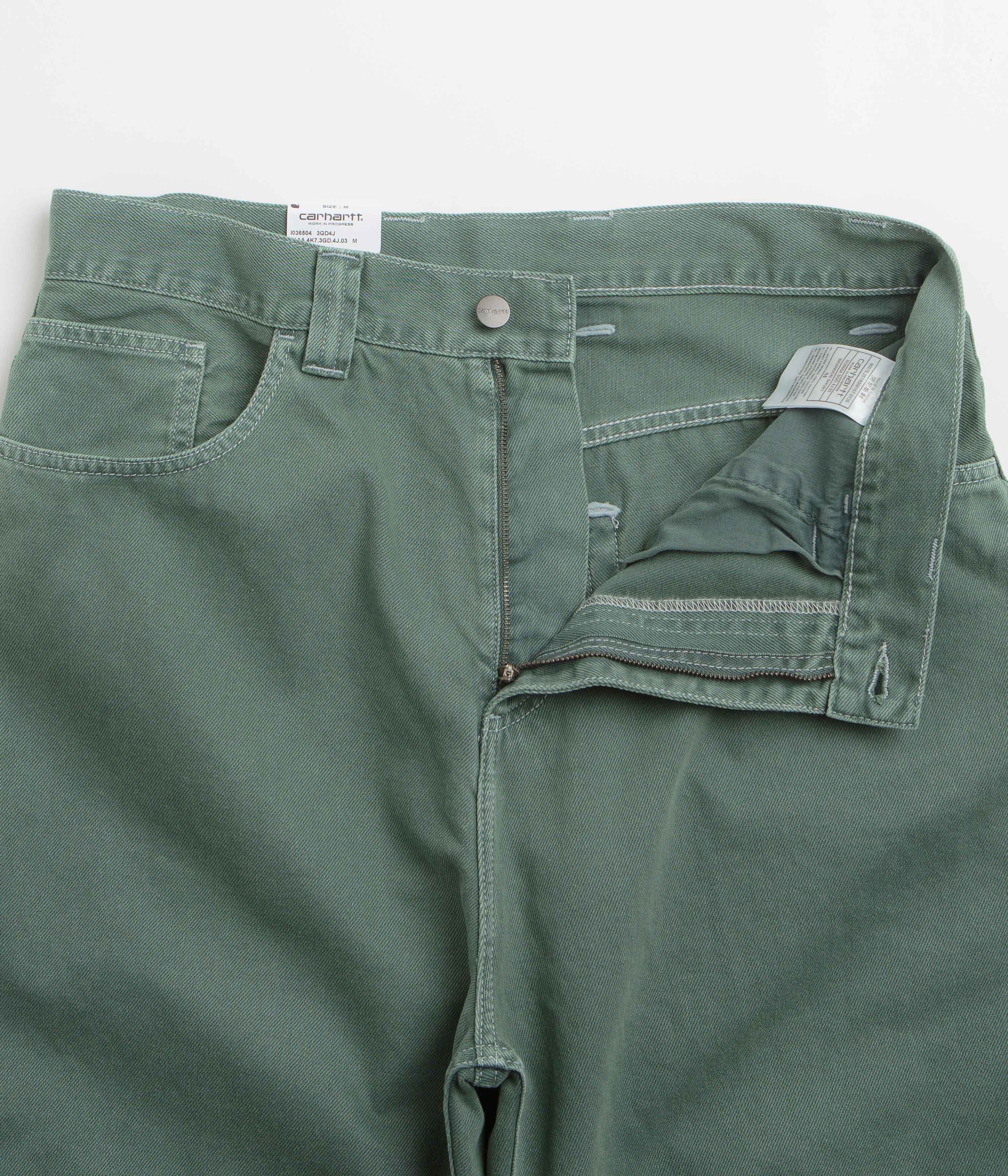 Carhartt Brandon Shorts - Velvet Green - Image 5
