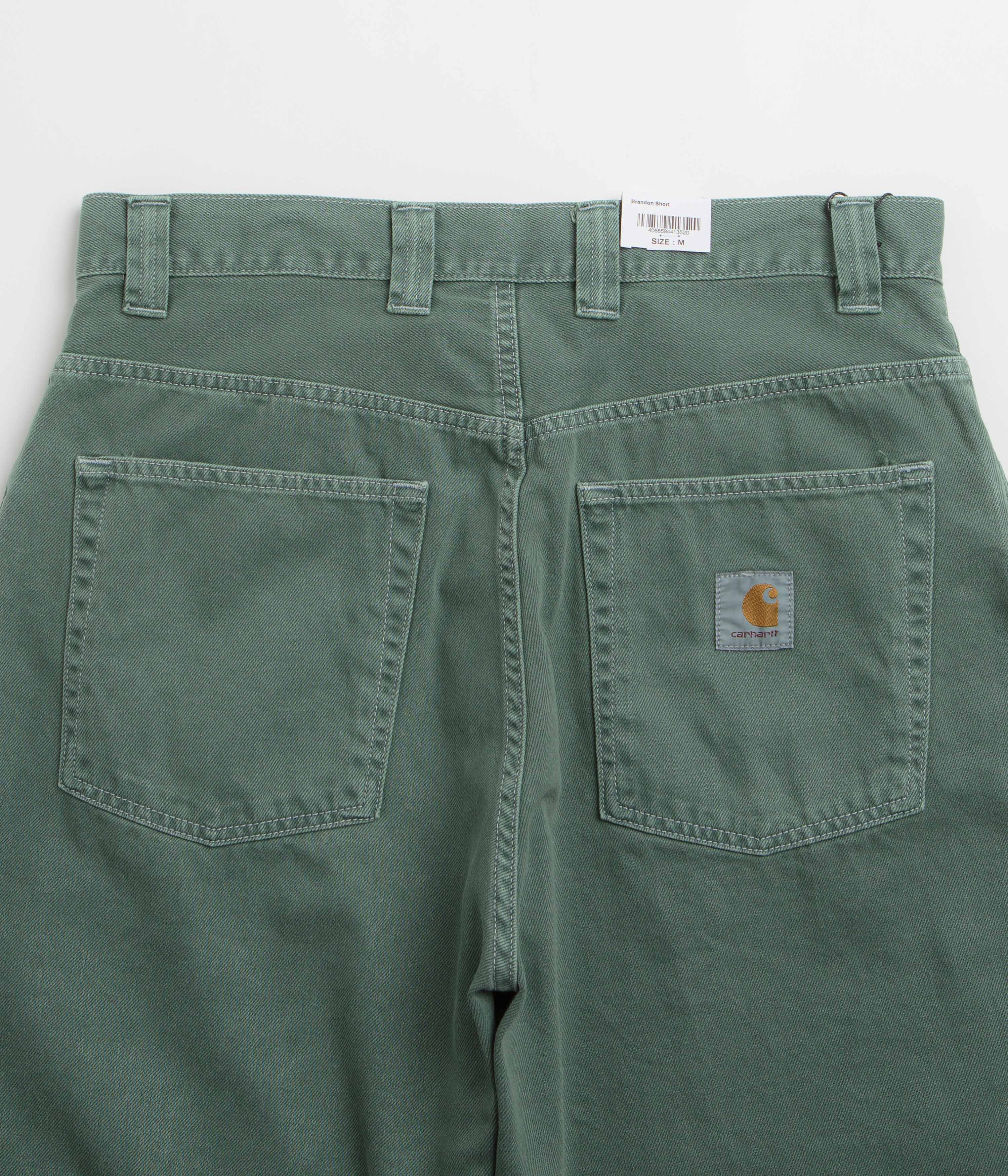 Carhartt Brandon Shorts - Velvet Green - Image 6