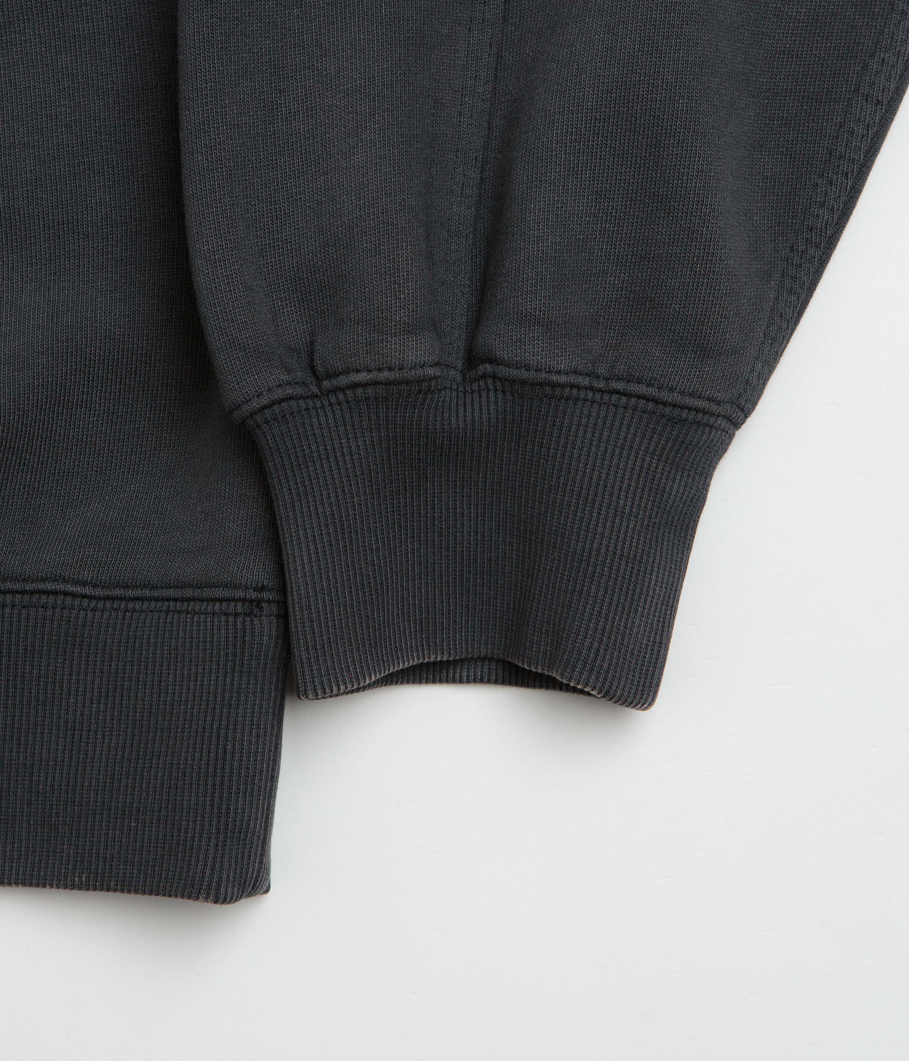 Carhartt Half Zip Detroit Sweatshirt - Black - Image 5