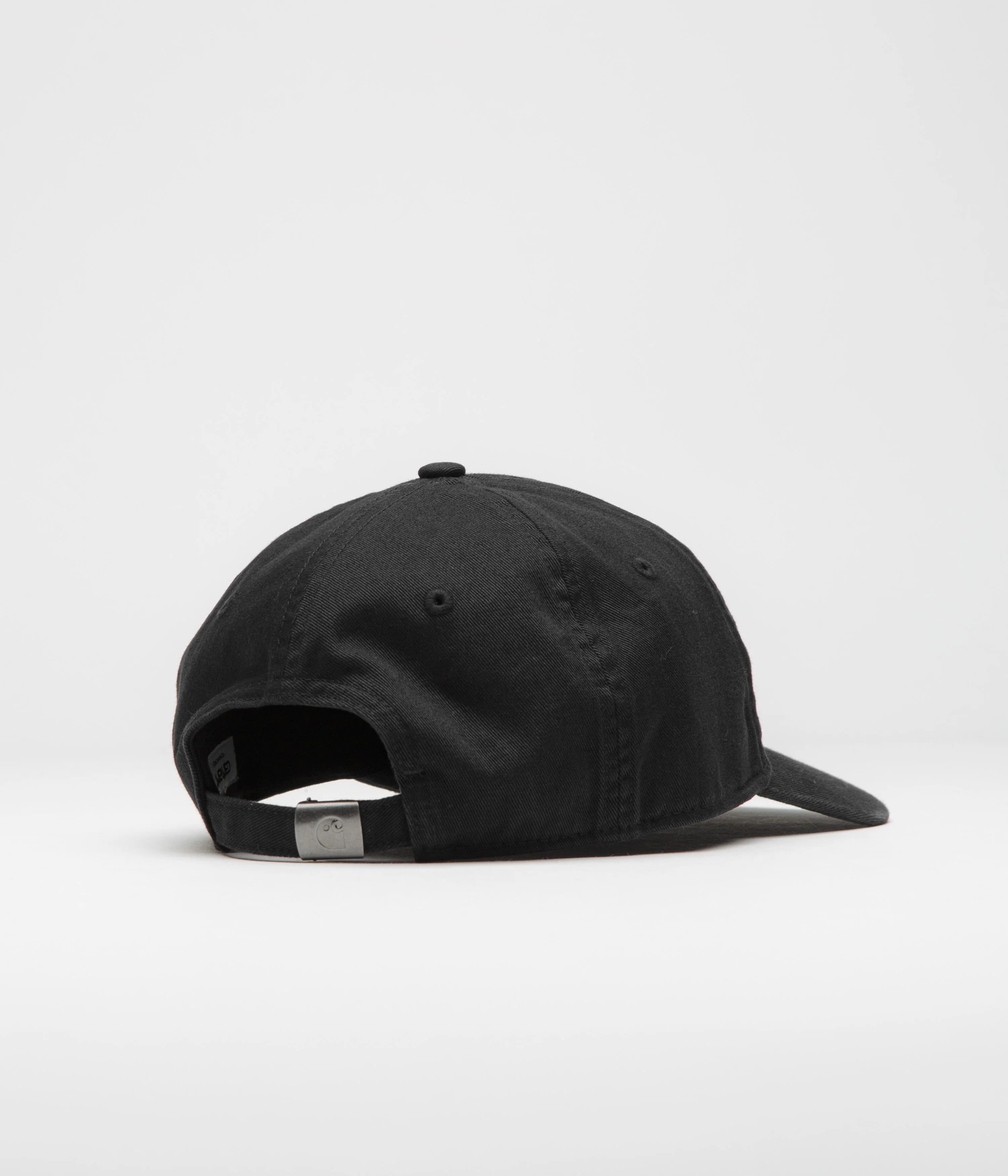 Carhartt Madison Logo Cap - Black / White - Image 3