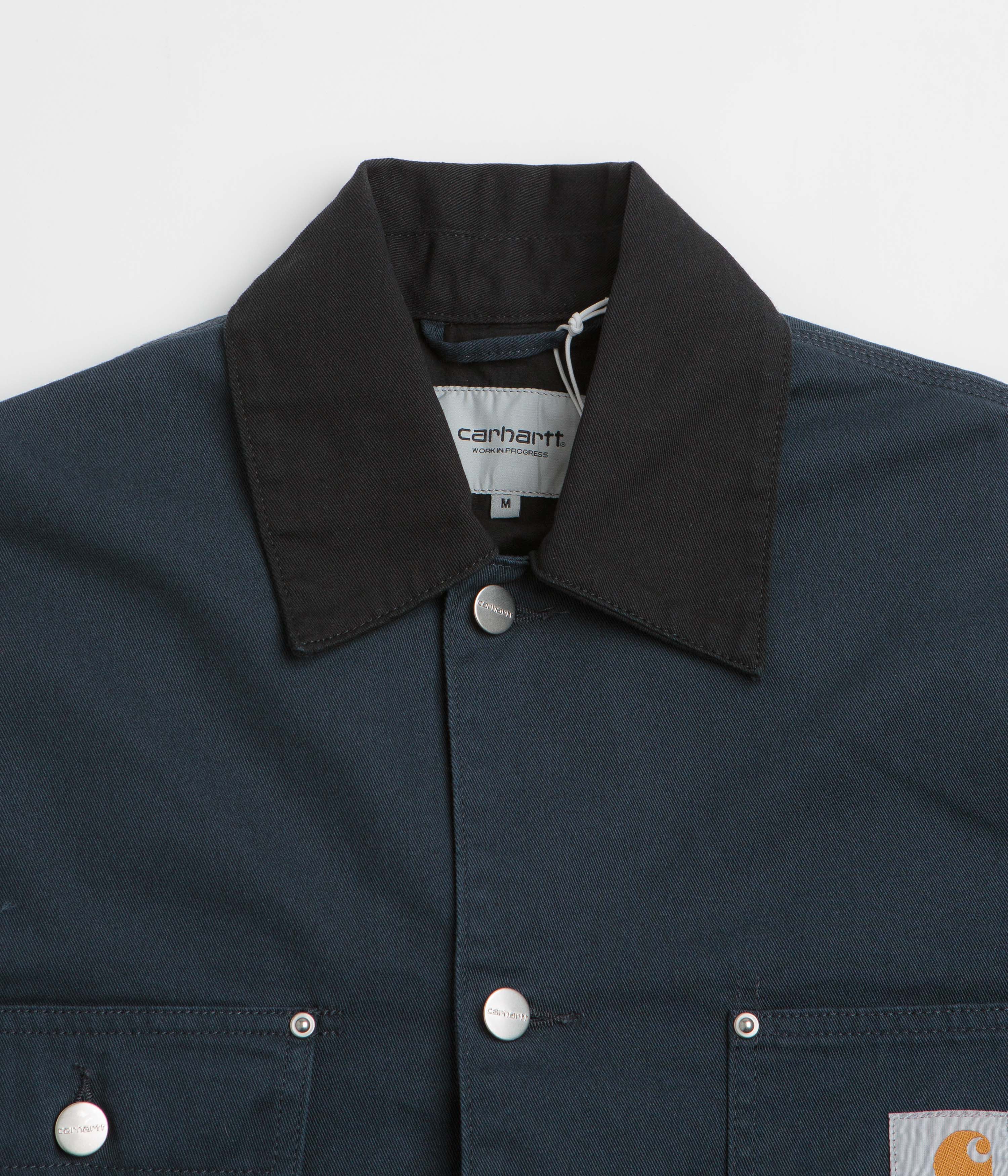 Carhartt OG Chore Coat - Deep Night / Black - Image 4