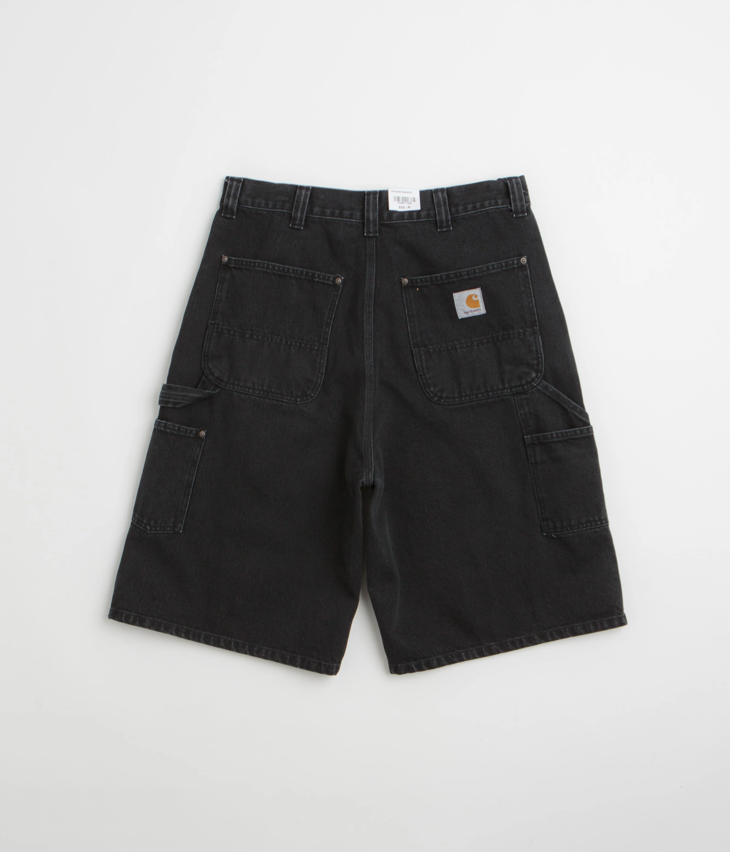 Carhartt OG Double Knee Shorts - Black - Image 3