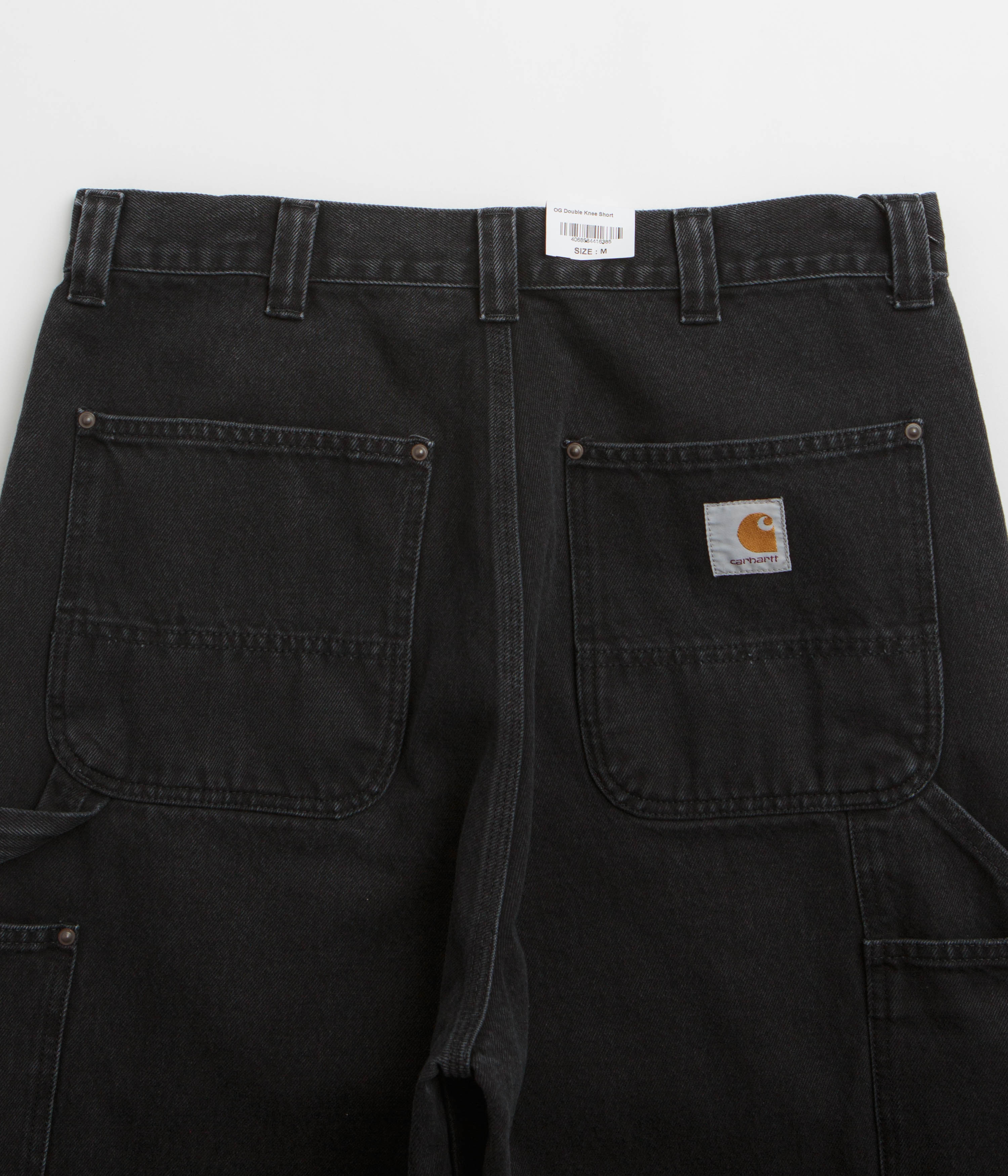 Carhartt OG Double Knee Shorts - Black - Image 6