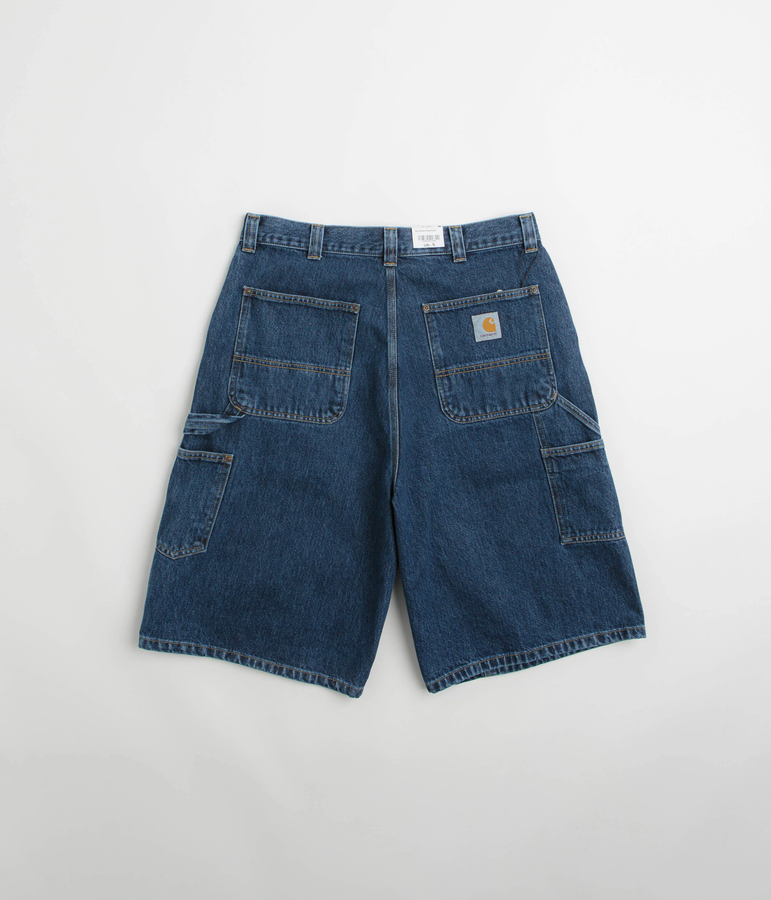 Carhartt OG Double Knee Shorts - Blue - Image 4