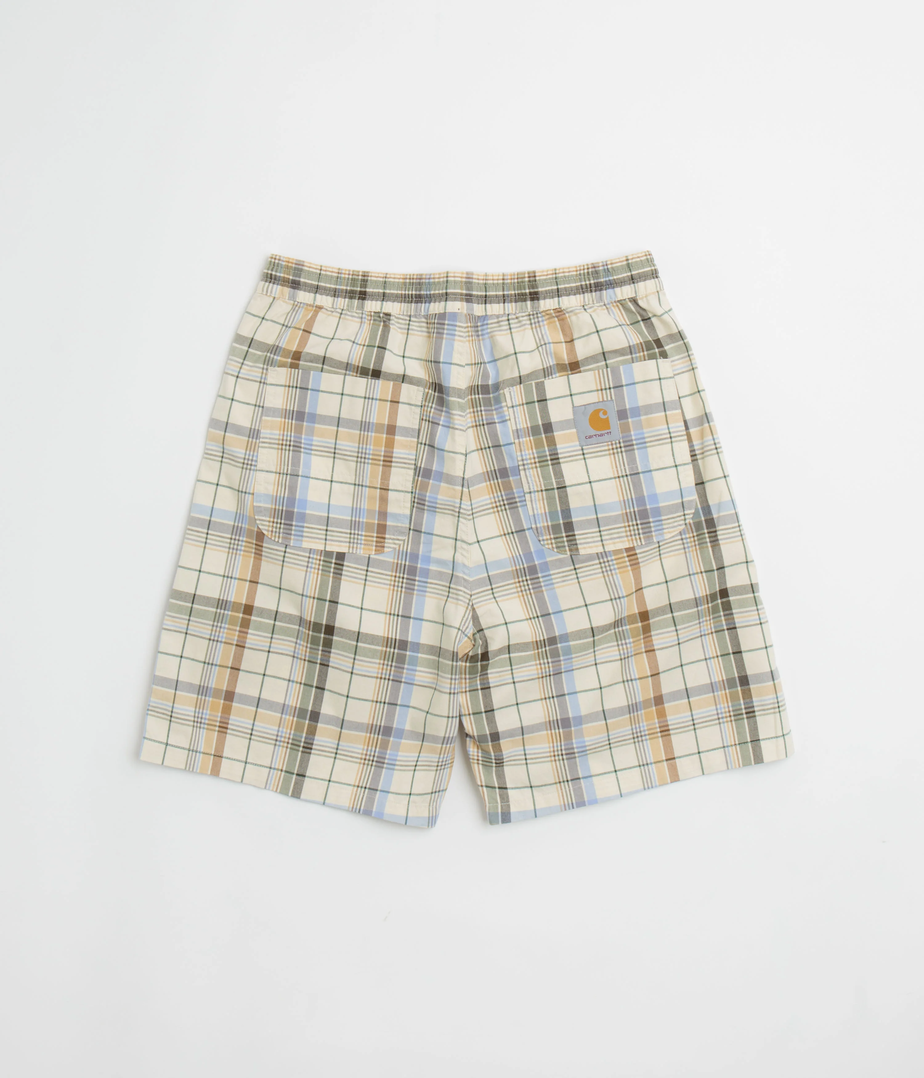 Carhartt Vilay Shorts - Vilay Check / Natural - Image 3
