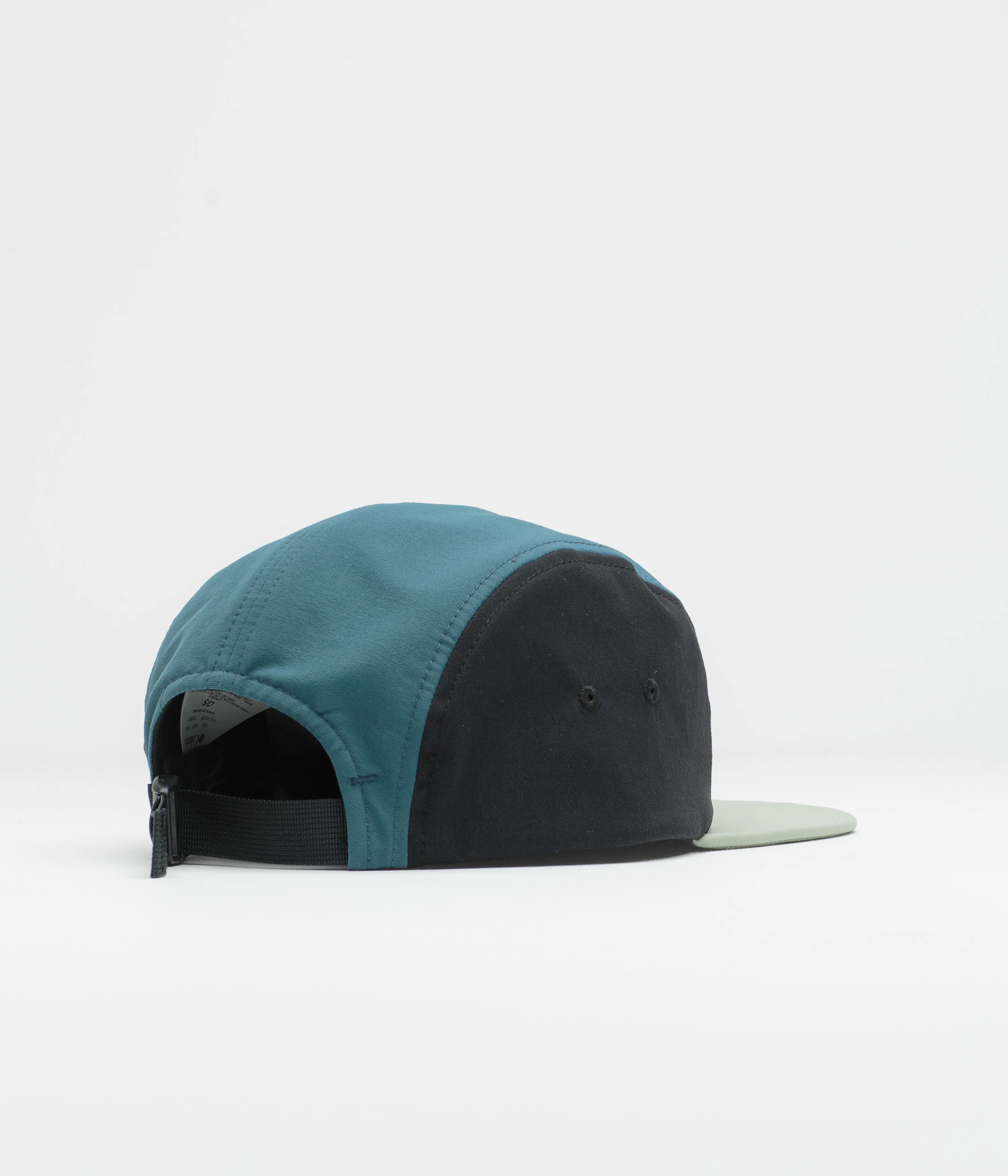 Columbia Creek Side 5 Panel Cap - Safari / Black / 3 Little Icons - Image 3