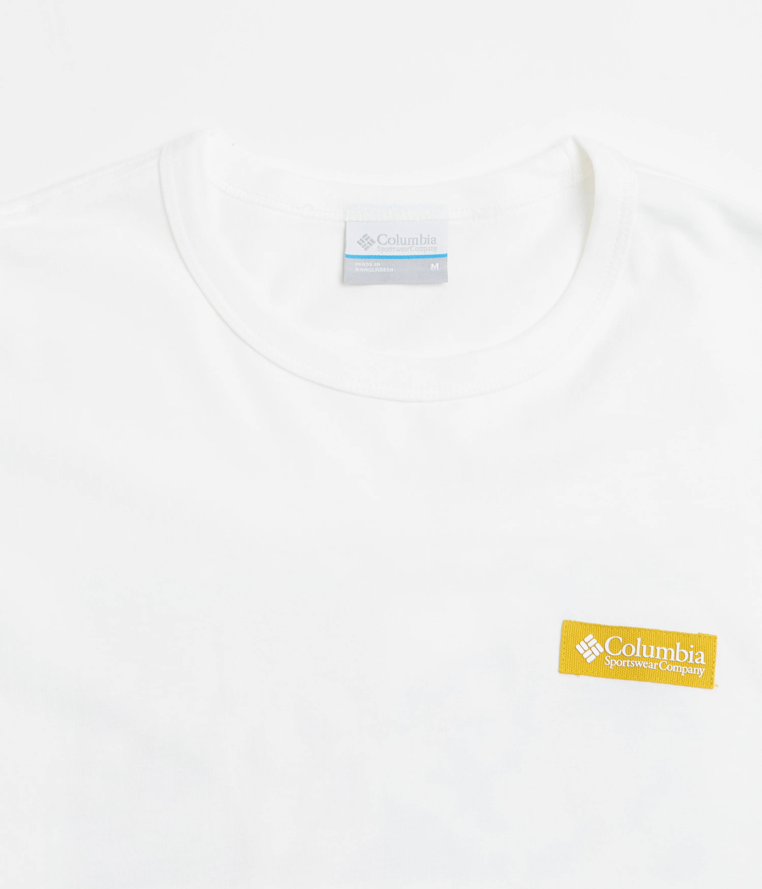 Columbia CSC Heavyweight Iconic T-Shirt - White / Repeated Peaks - Image 3