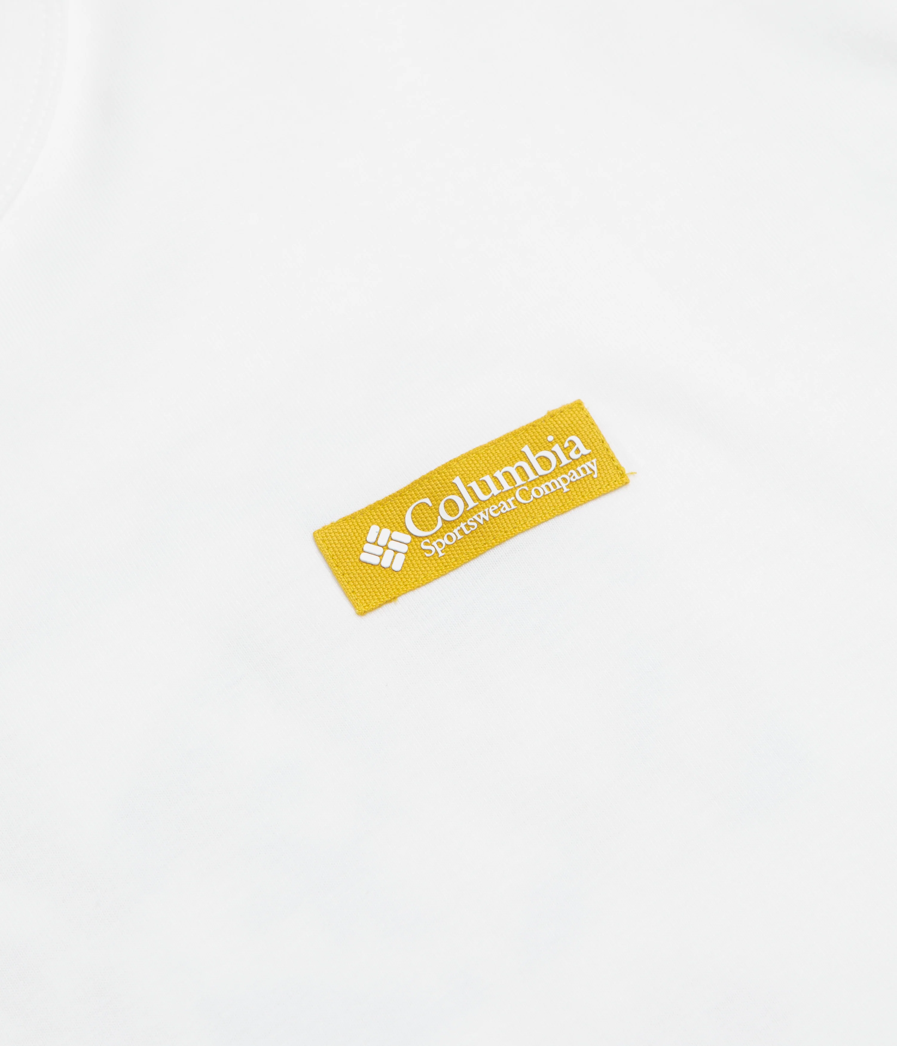 Columbia CSC Heavyweight Iconic T-Shirt - White / Repeated Peaks - Image 5