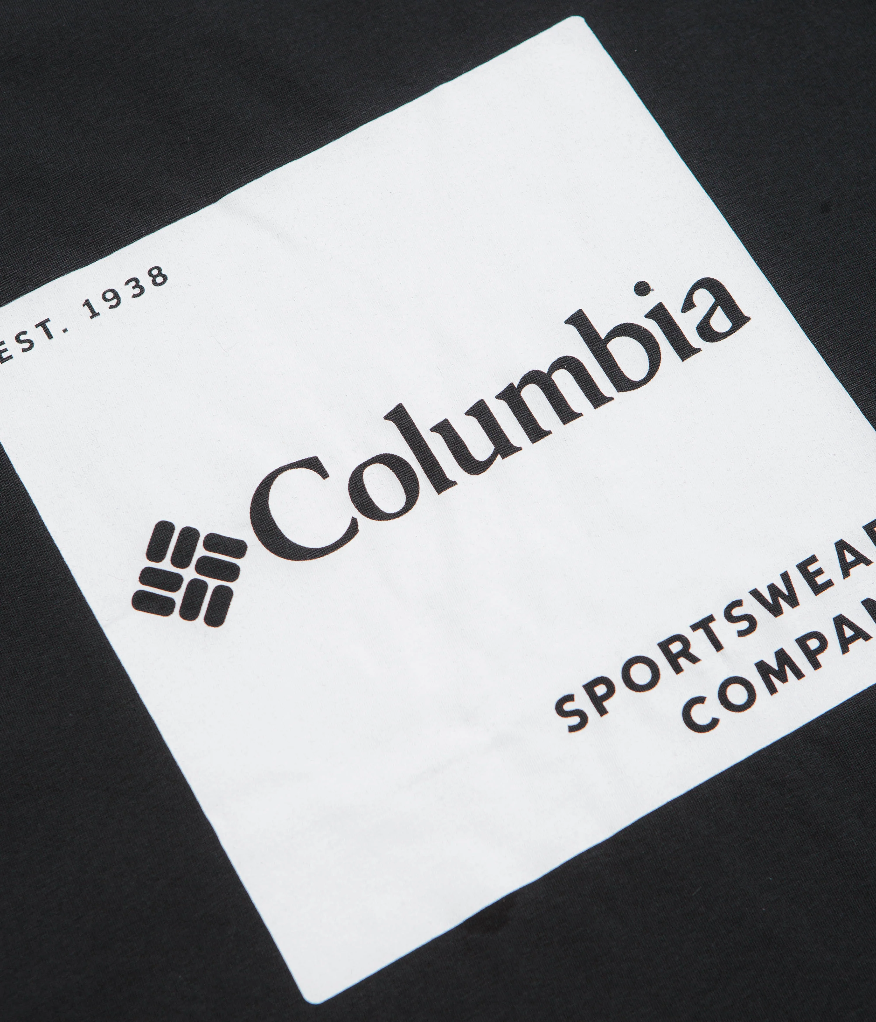Columbia CSC Logo Back T-Shirt - Black / Boxy Brand - Image 4
