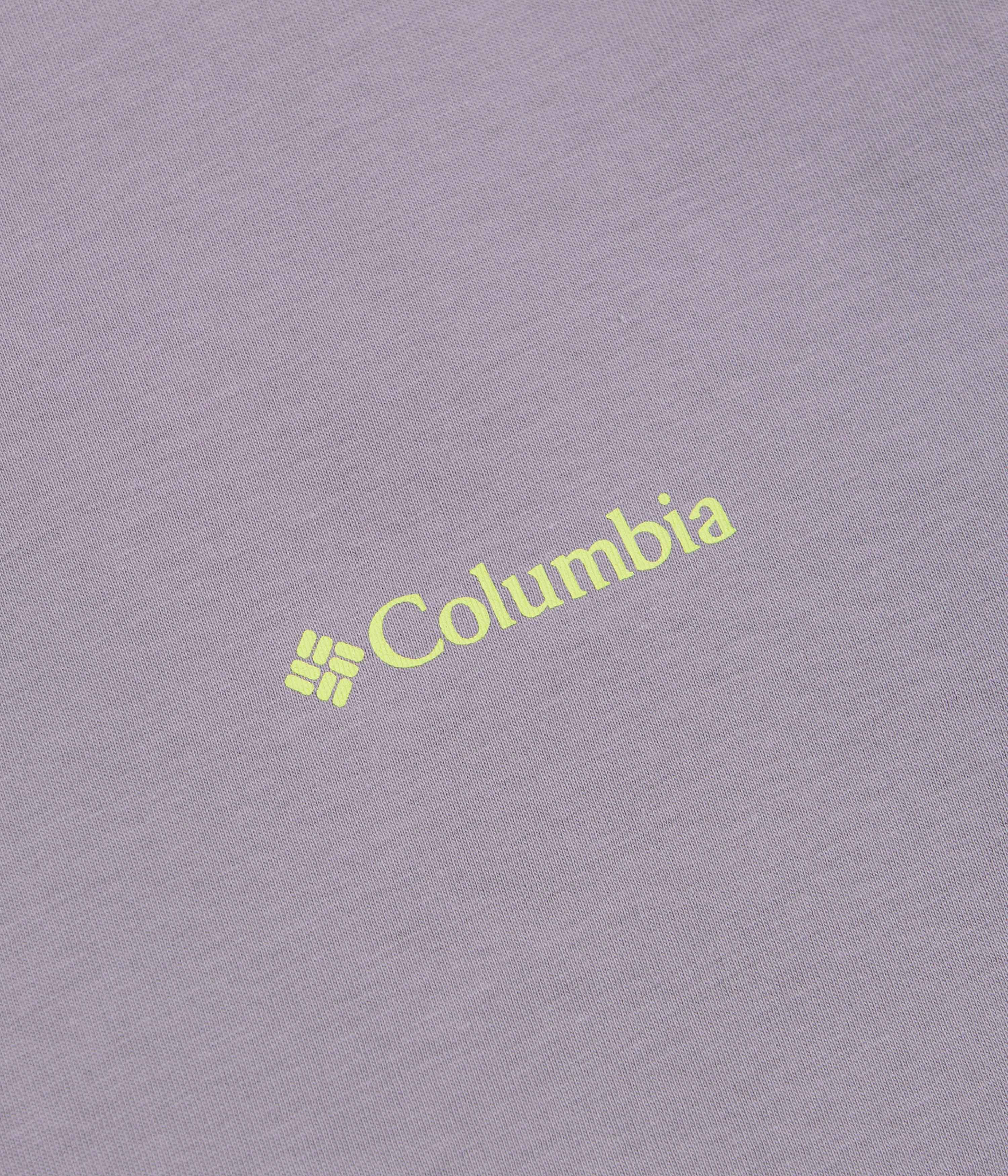 Columbia CSC Logo Back T-Shirt - Shale Purple / Linework C Badge - Image 5