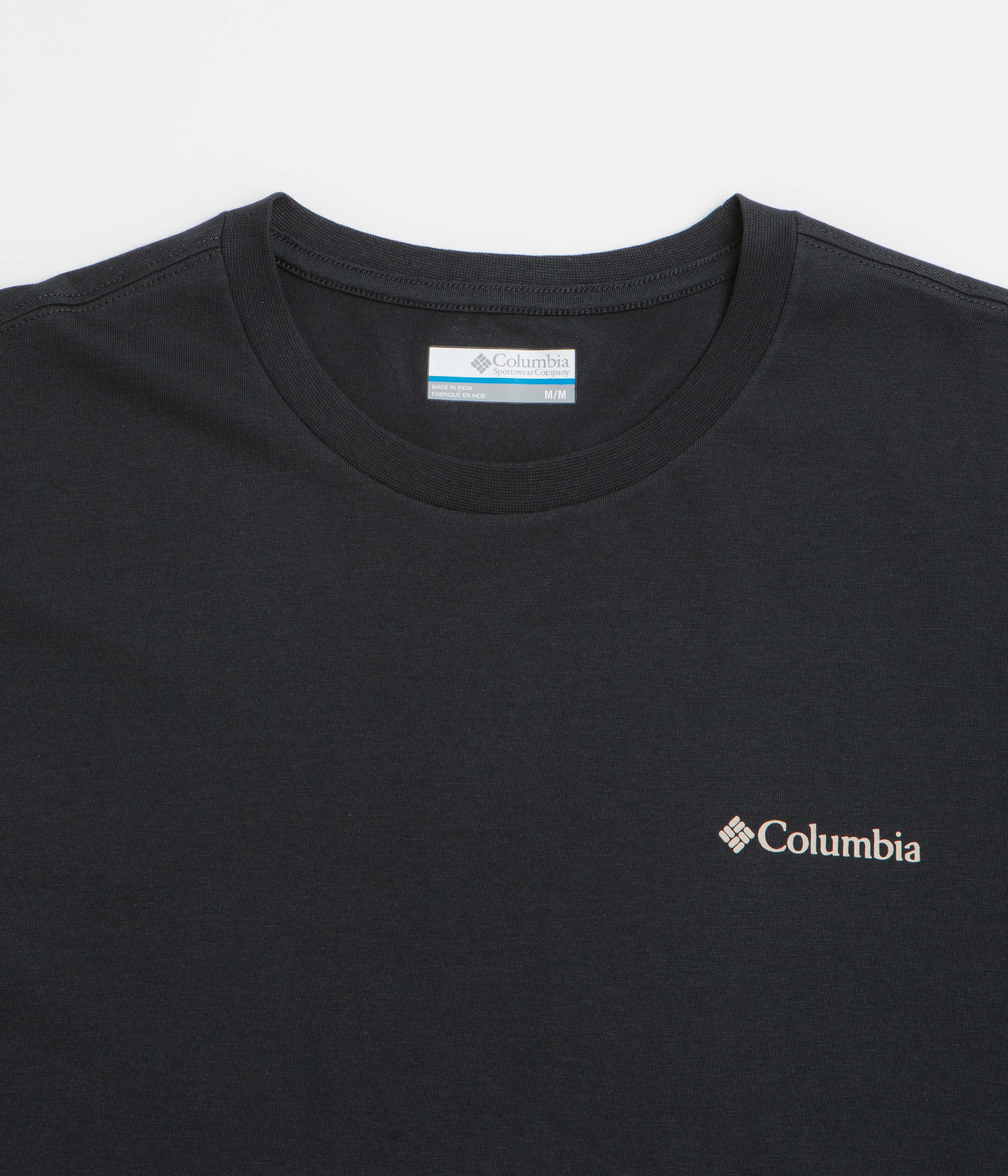 Columbia CSC Outdoor Back Graphic T-Shirt - Black / Sunscape - Image 3