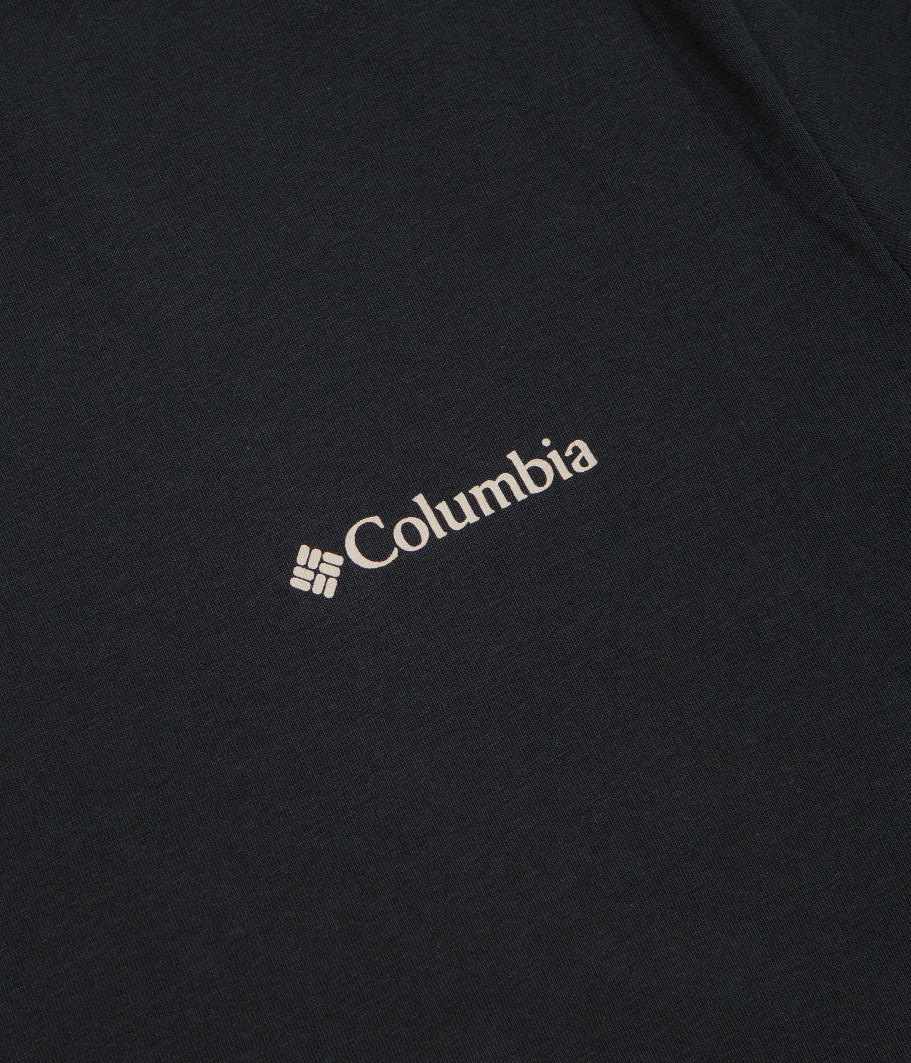 Columbia CSC Outdoor Back Graphic T-Shirt - Black / Sunscape - Image 5