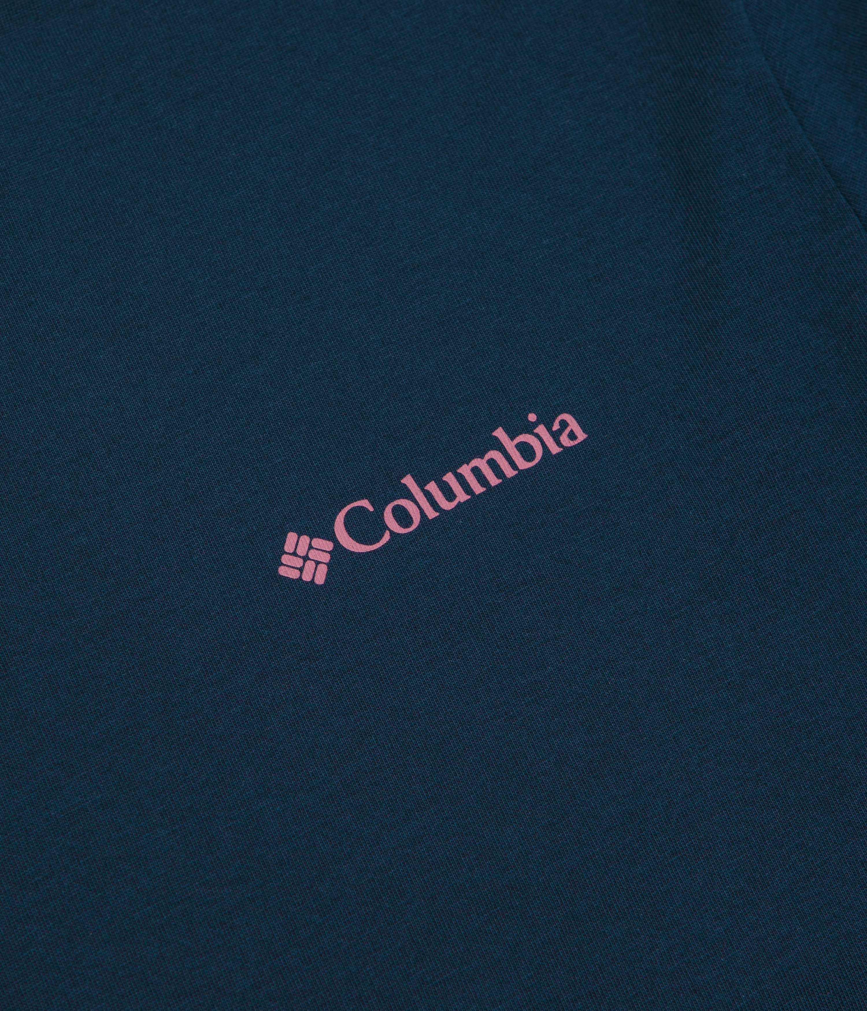 Columbia CSC Outdoor Back Graphic T-Shirt - Collegiate Navy / Sunscape - Image 5