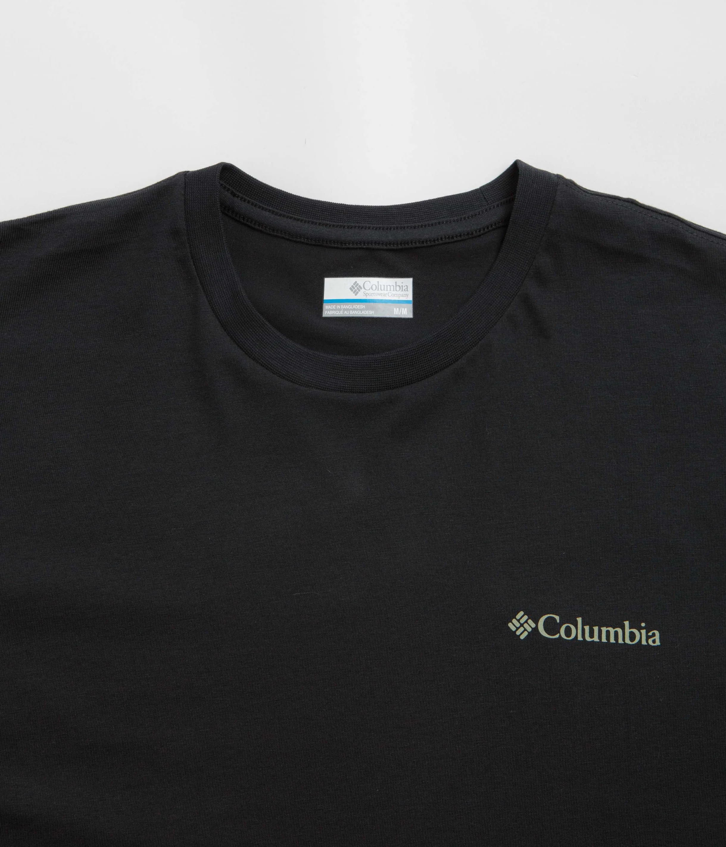 Columbia North Cascades T-Shirt - Black / Pasteled Framed - Image 4