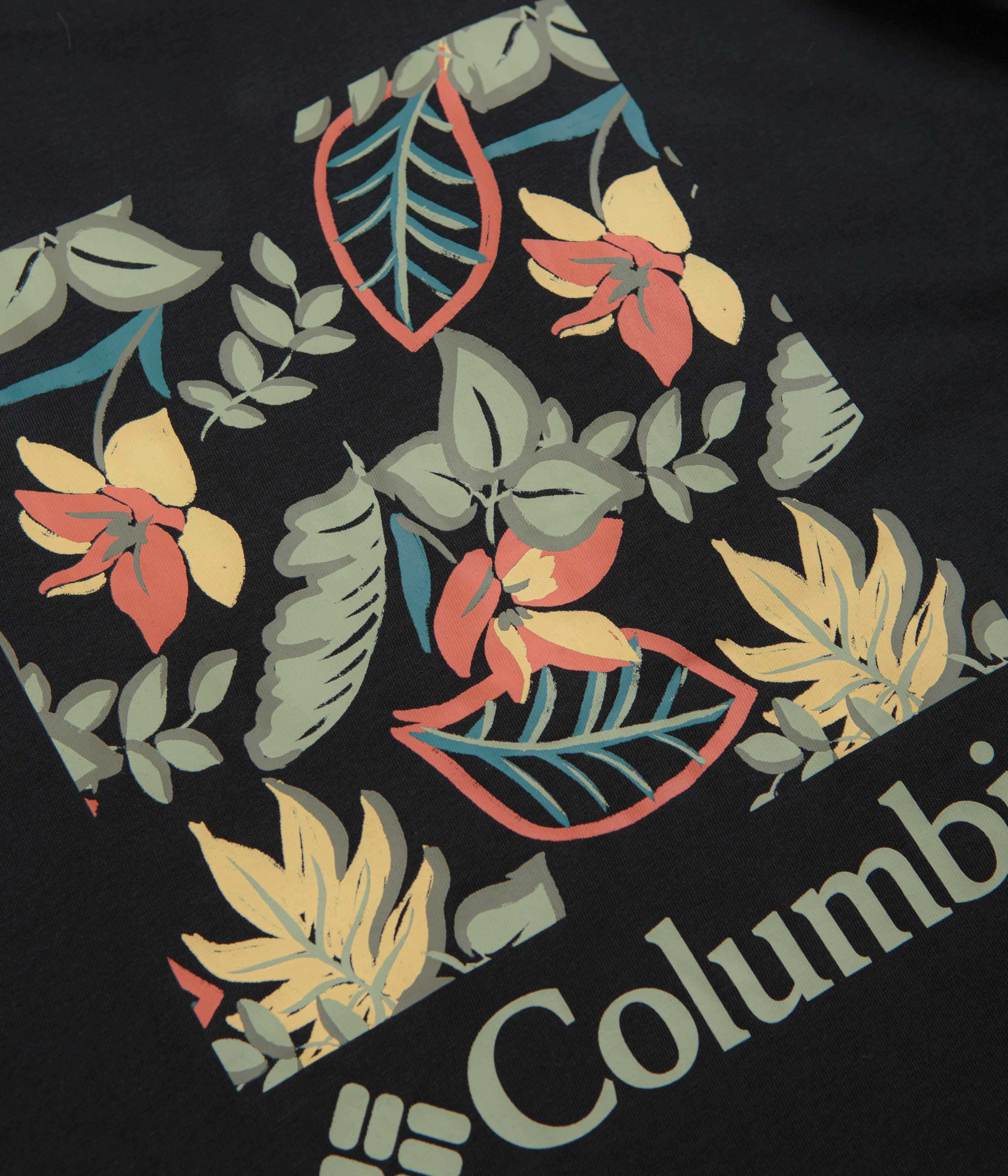 Columbia North Cascades T-Shirt - Black / Pasteled Framed - Image 5