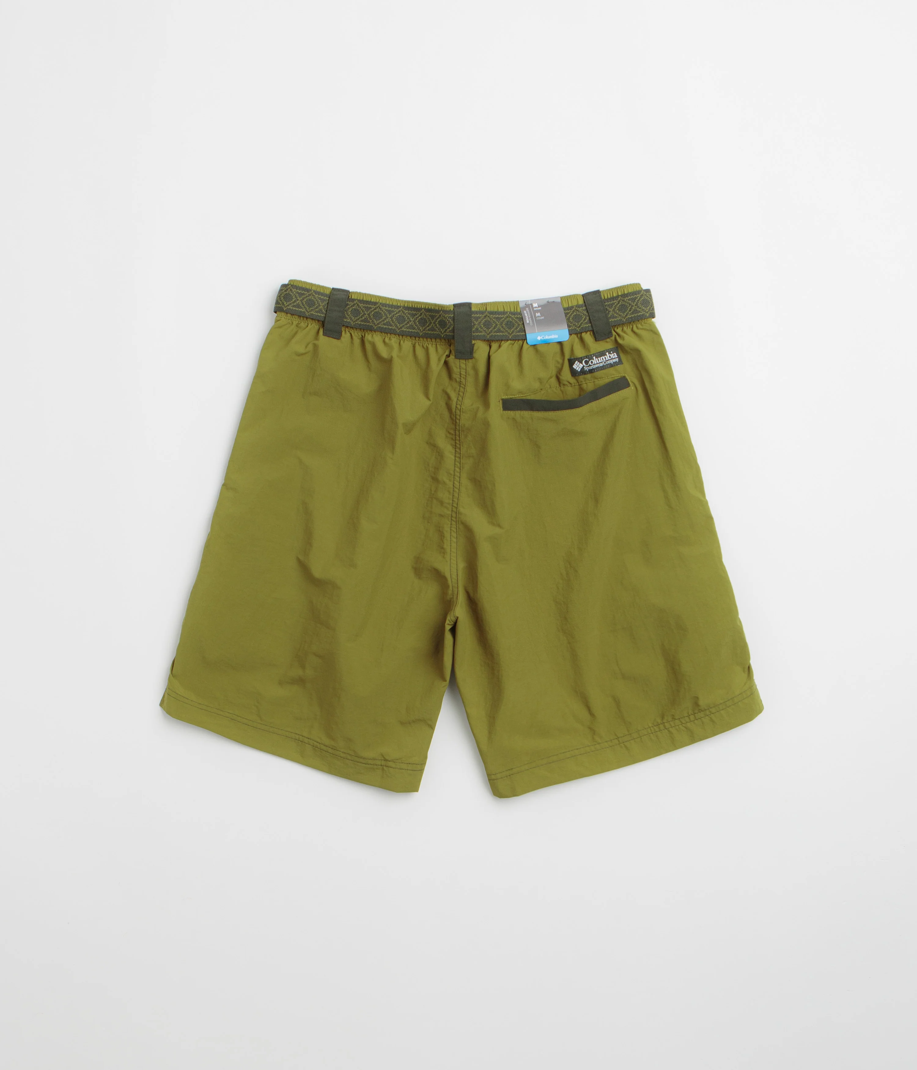 Columbia Sequoia Grove Woven 7" Shorts - Mossy Green / Greenscape - Image 3