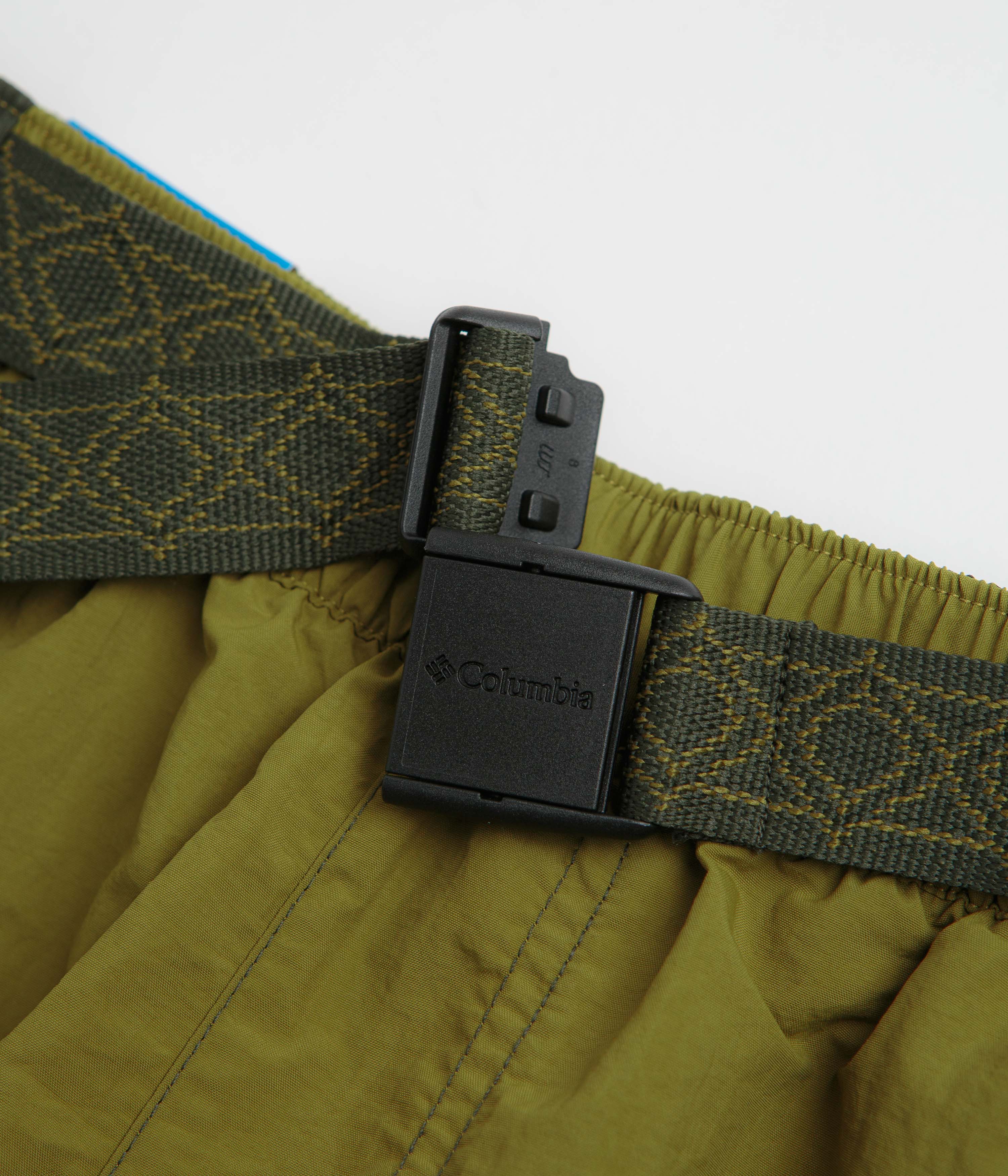 Columbia Sequoia Grove Woven 7" Shorts - Mossy Green / Greenscape - Image 5