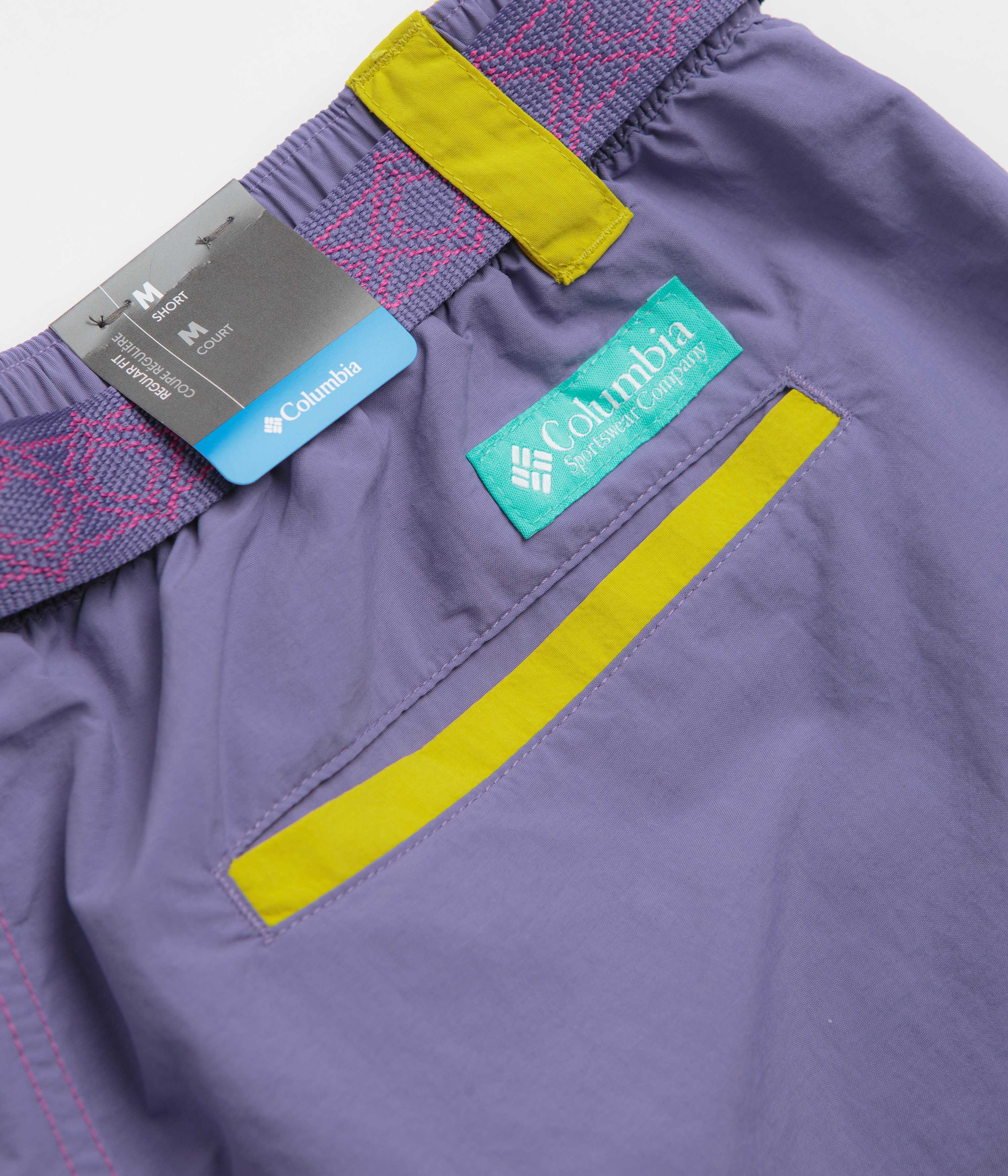 Columbia Sequoia Grove Woven 7" Shorts - Stormwatch / Antique Moss - Image 8