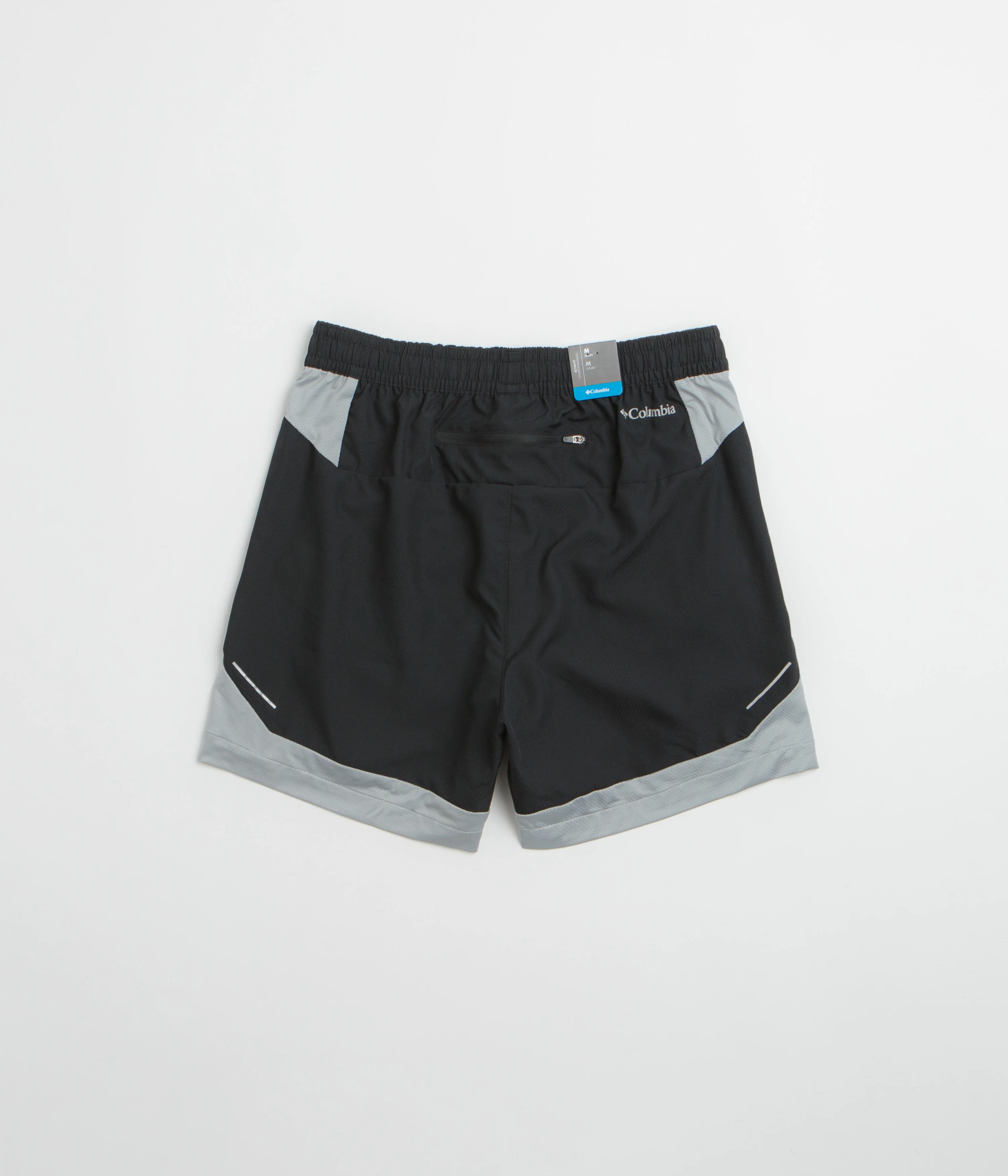 Columbia Three Pitch 5" Shorts - Black / Columbia Grey - Image 3