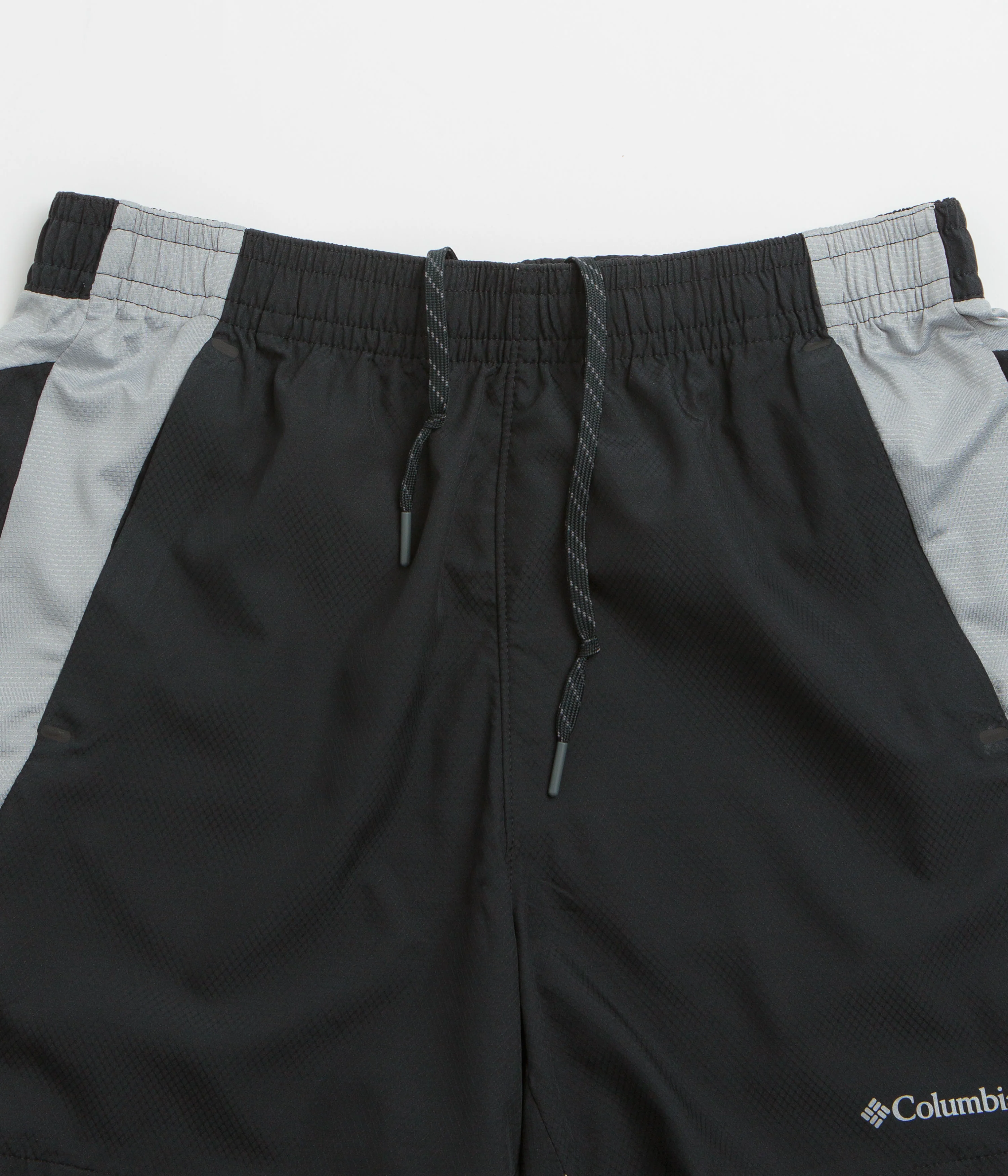 Columbia Three Pitch 5" Shorts - Black / Columbia Grey - Image 4