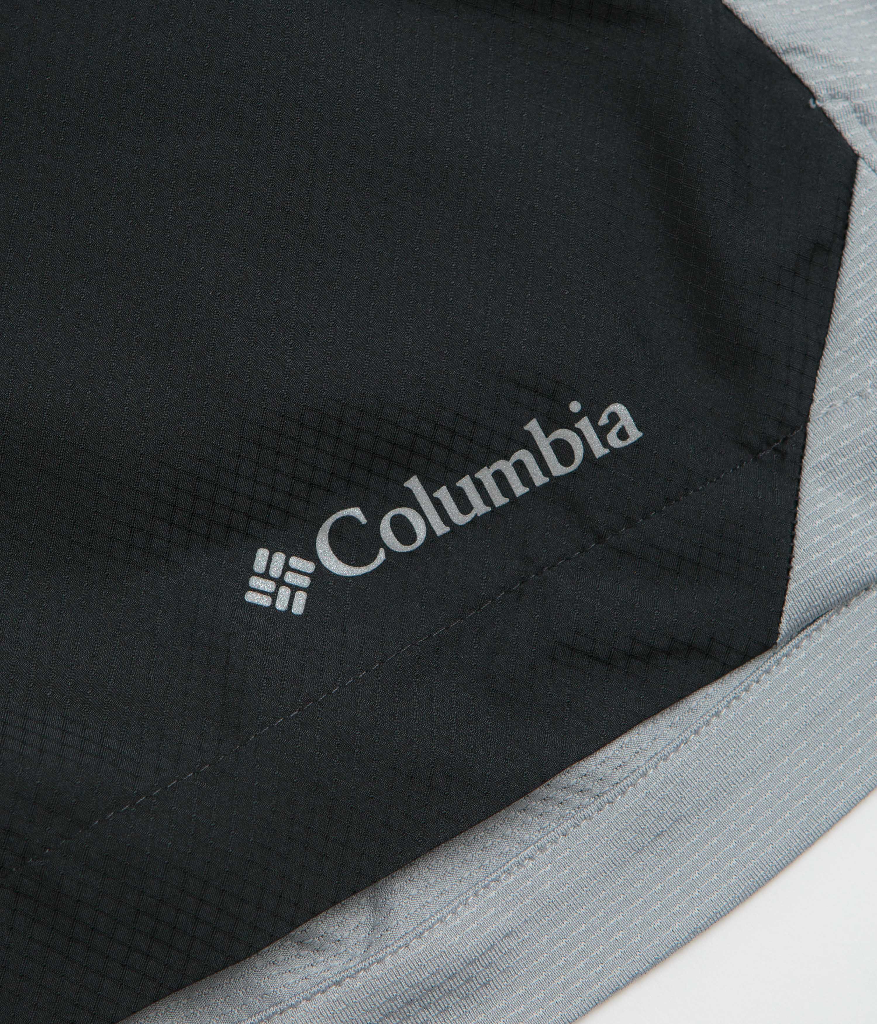 Columbia Three Pitch 7" Shorts - Black / Columbia Grey - Image 6