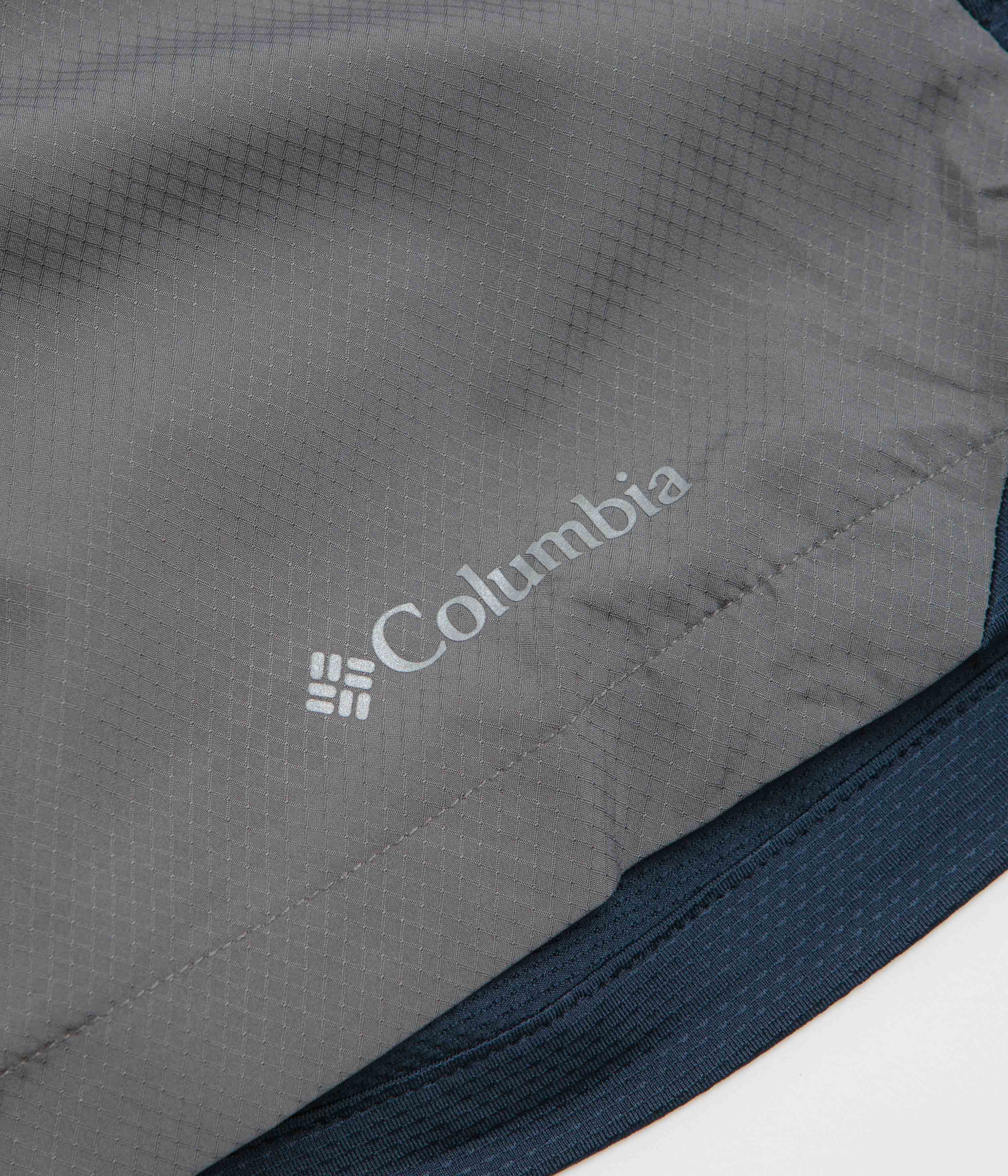 Columbia Three Pitch 7" Shorts - City Grey / Collegiate Navy - Image 6