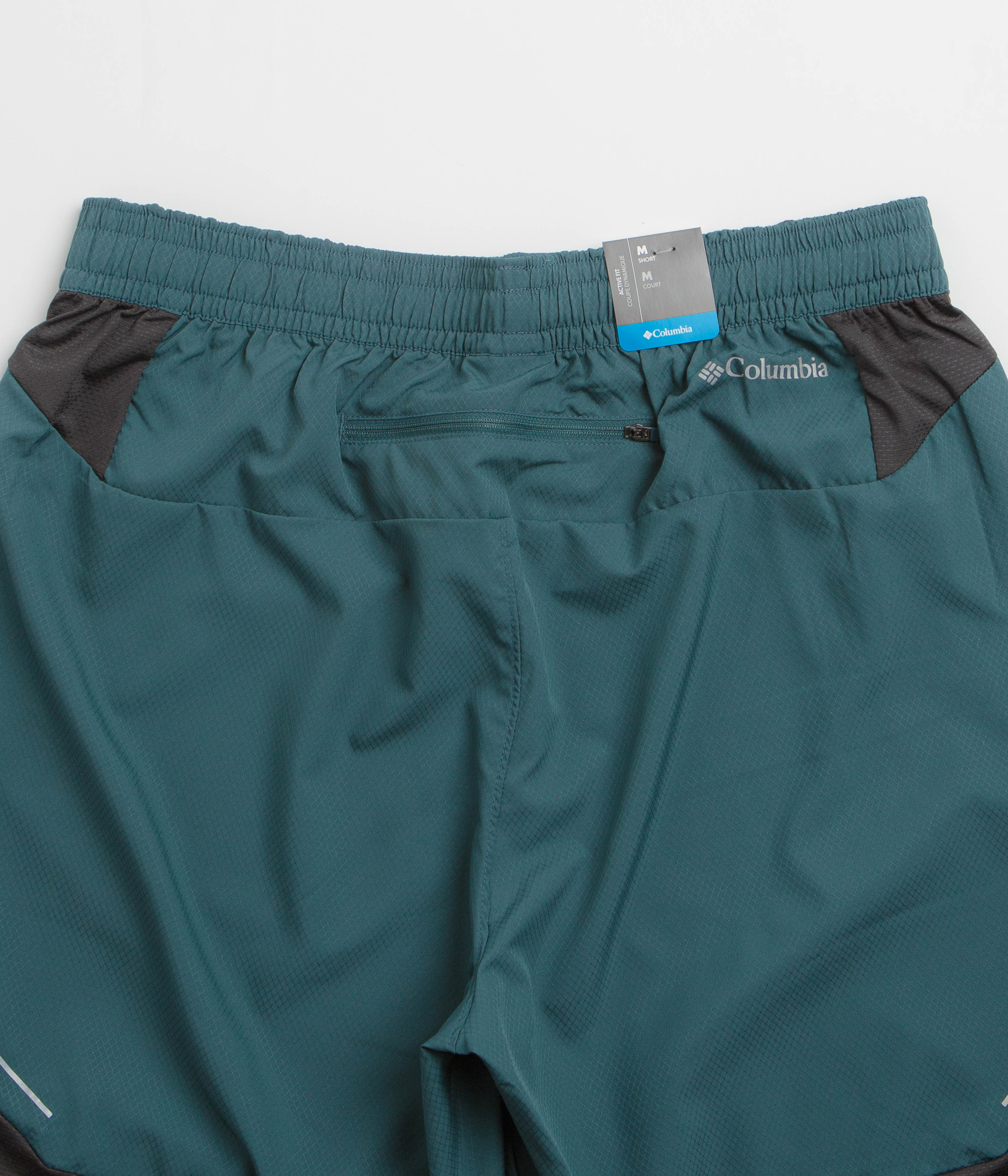 Columbia Three Pitch 7" Shorts - Everblue / Shark - Image 5