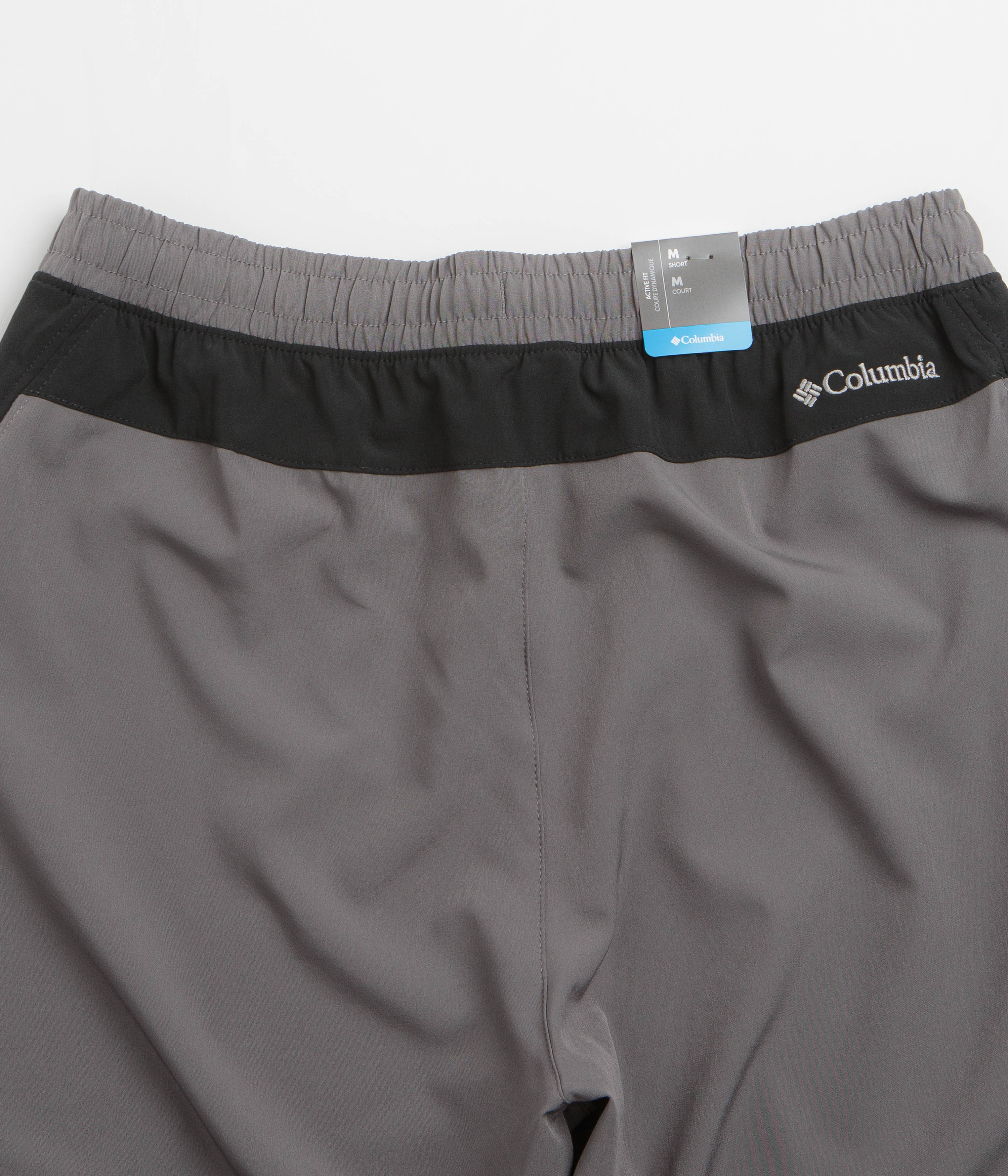 Columbia Vital Valley Shorts - City Grey / Black - Image 5
