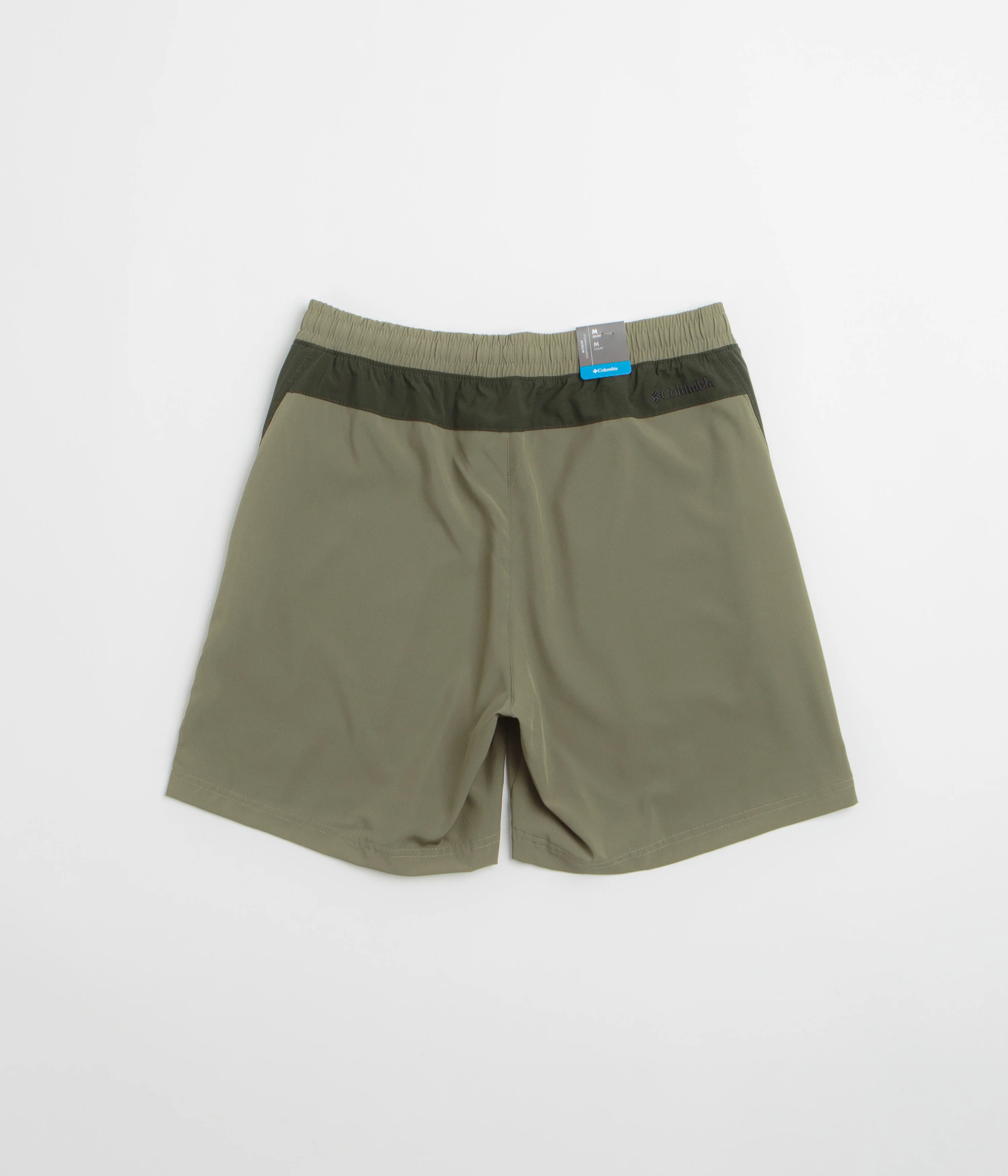 Columbia Vital Valley Shorts - Stone Green / Greenscape - Image 3