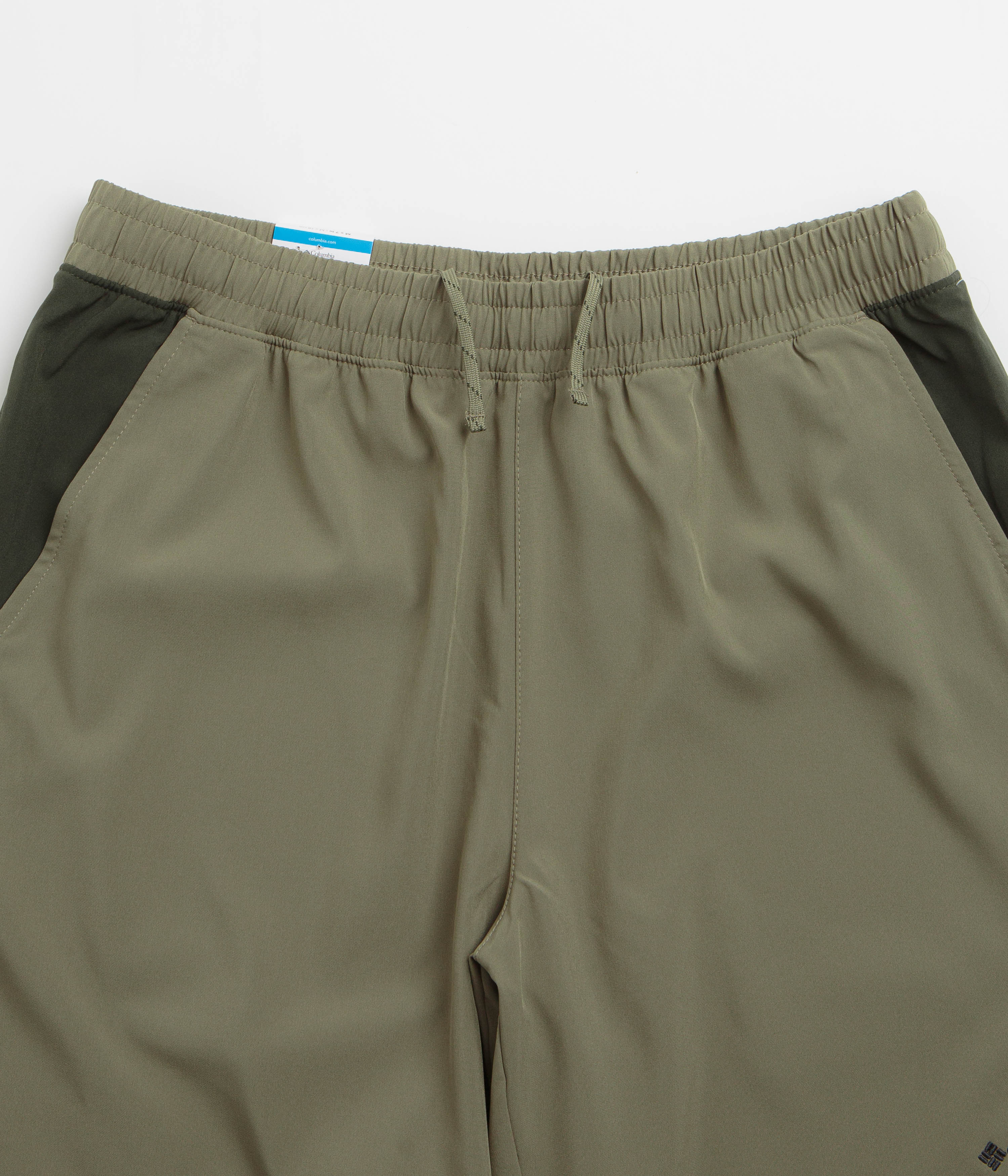 Columbia Vital Valley Shorts - Stone Green / Greenscape - Image 4