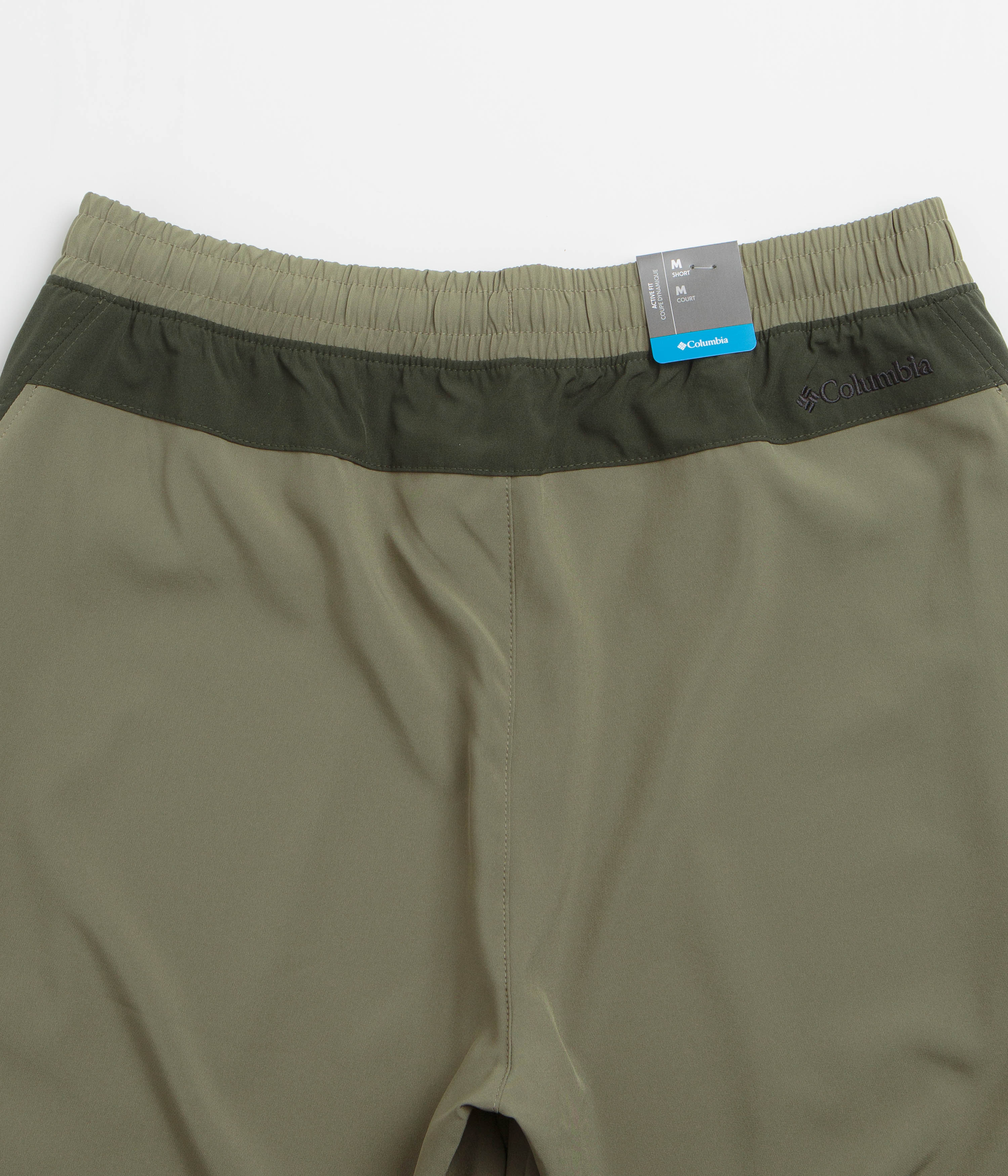 Columbia Vital Valley Shorts - Stone Green / Greenscape - Image 5