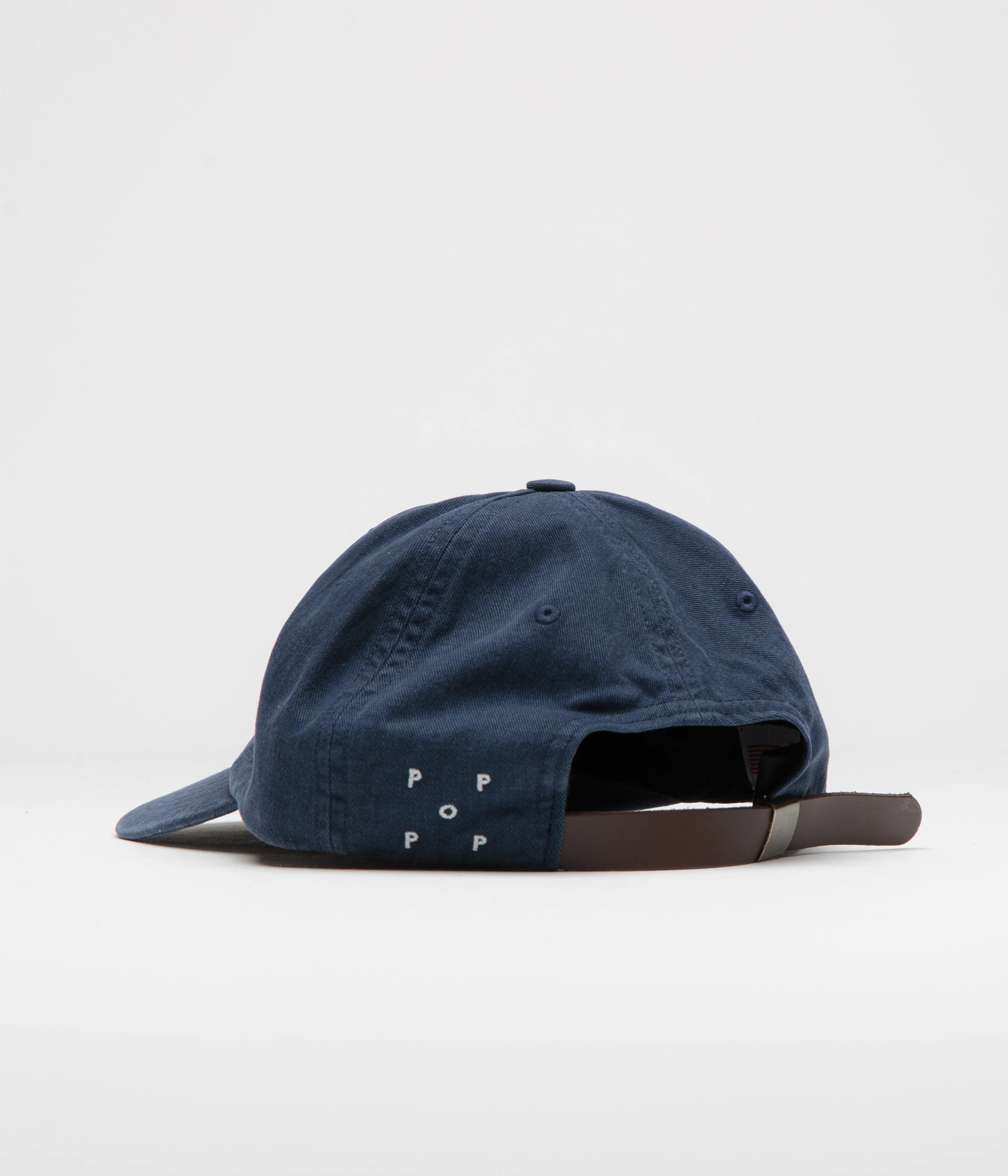 Pop Trading Company Block Cap - Navy - Image 3