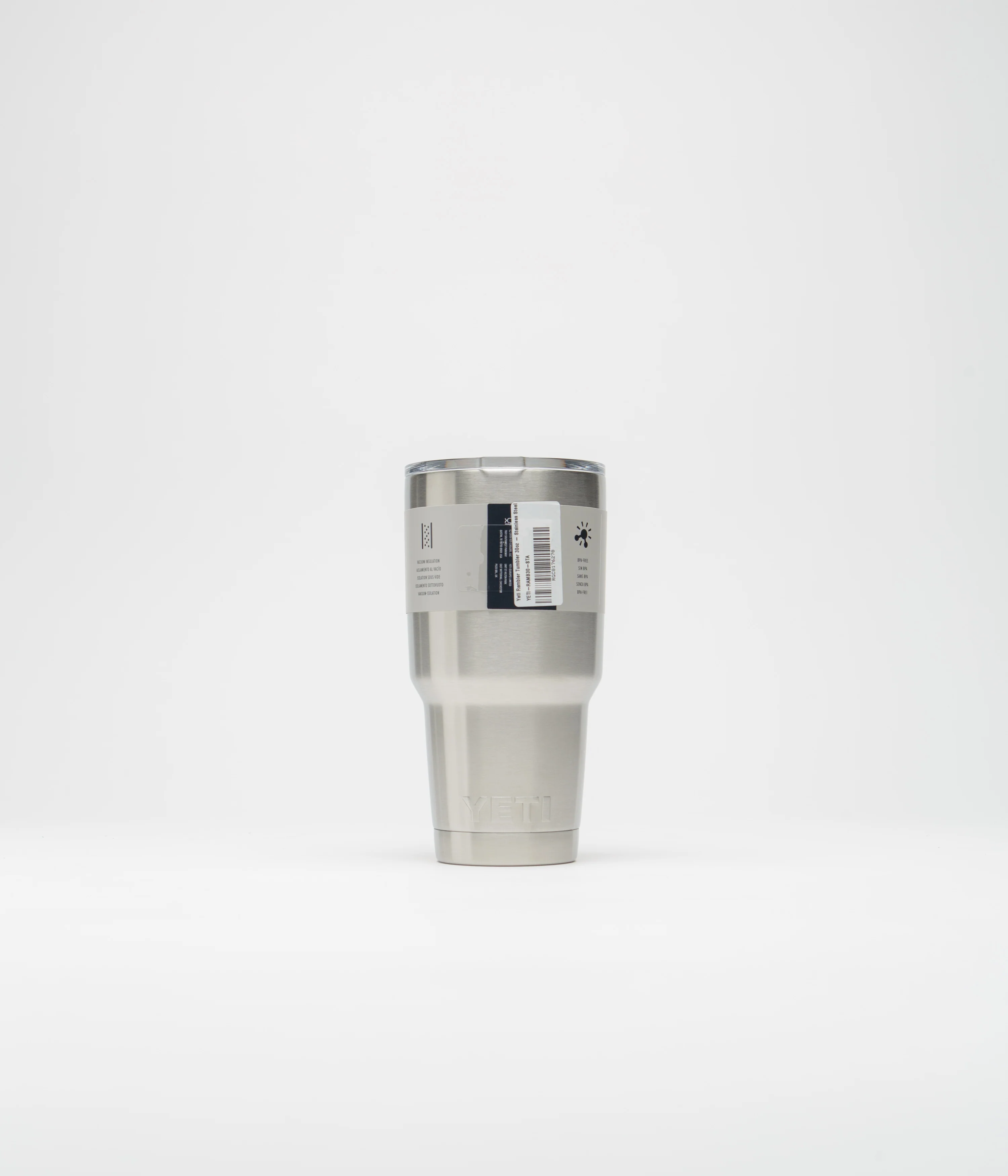 Yeti Rambler Tumbler 30oz - Stainless Steel - Image 3